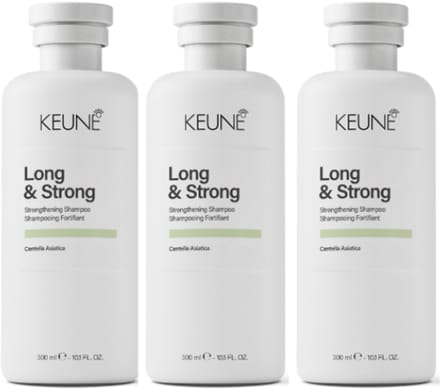 3 STUKS - Keune Care Long & Strong Strengthening Shampoo 300 ml