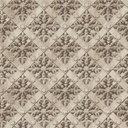 Horizons dessin beige (modern vliesbehang, beige)
