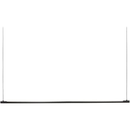 LOOM DESIGN LED hanglamp Straw 200, zwart, aluminium