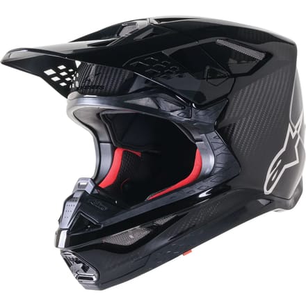 Alpinestars Supertech S-M10 Fame Helm Ece 22.06 Zwart Carbon M&G - Helm