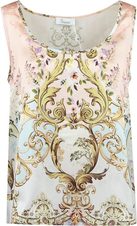 Princess goes Hollywood - zijden top barok - maat 36