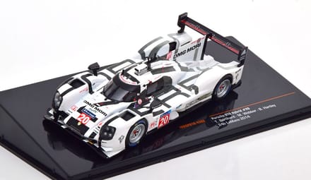 Porsche 919 Hybrid No.20, 24Hrs Le Mans 2014 Bernhard/Webber/Hartley 1-43 Ixo Models