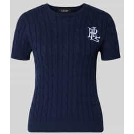 Gebreide pullover met geribde boorden Model 'EYELAH'