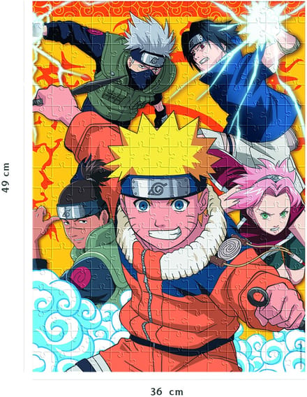 Nathan puzzel Naruto Ninja Academie 250 stukjes karton FSC.
