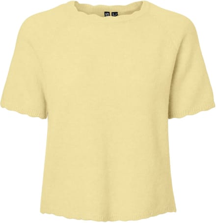 Pieces Top met korte mouwen PCRATH KNIT