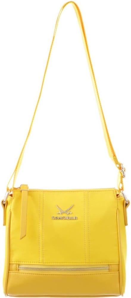 Sansibar Schoudertas Crossover Bag Yellow Geel