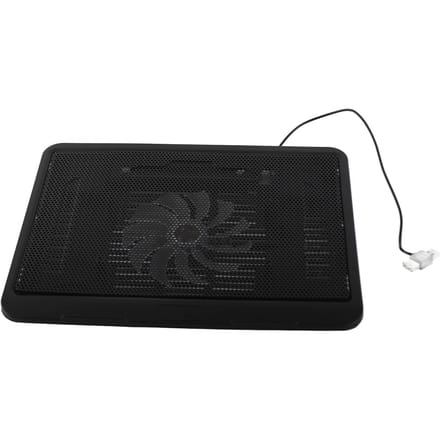 Refroidisseur pour ordinateur portable, support USB pour ordinateur portable de 14 pouces ou moins, noir noir