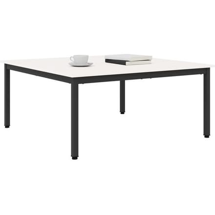 vidaXL - Salontafel - Wit - 100 - x - 100 - x - 45 - cm - Massief - grenenhout