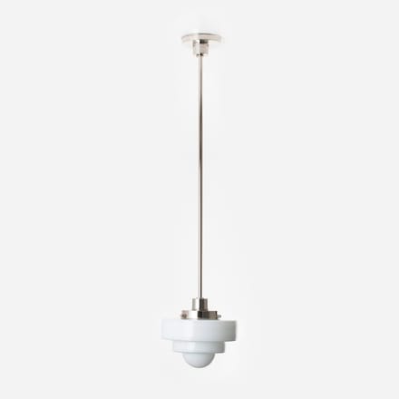 Hanglamp Lorm 20's Nikkel - Art Deco Trade