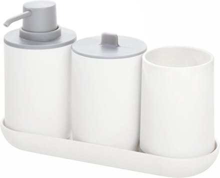 iDesign - Cade Bath Accessories Set of 4 Pieces