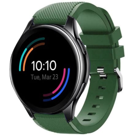 OnePlus Watch siliconen band (legergroen)