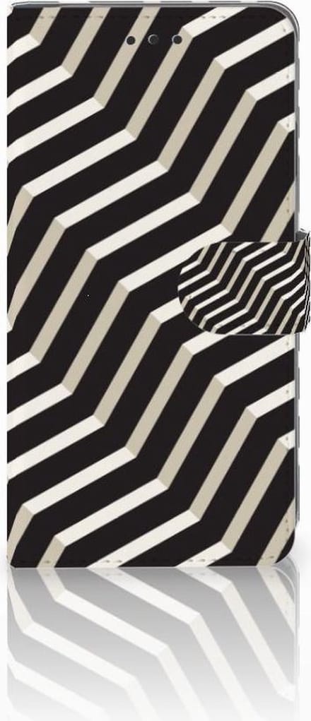 Boekhoesje voor Apple iPhone Xs Max Book Case Illusion