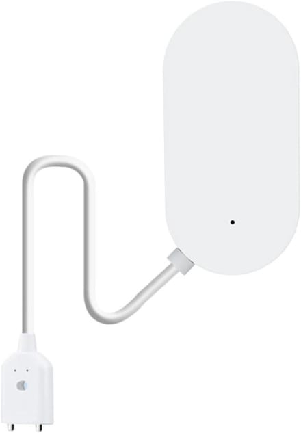 Waterniveausensor - Waterdetector Lek - Huis Beveiligen - Realtimemeldingen App - 1 meter kabel - Wit