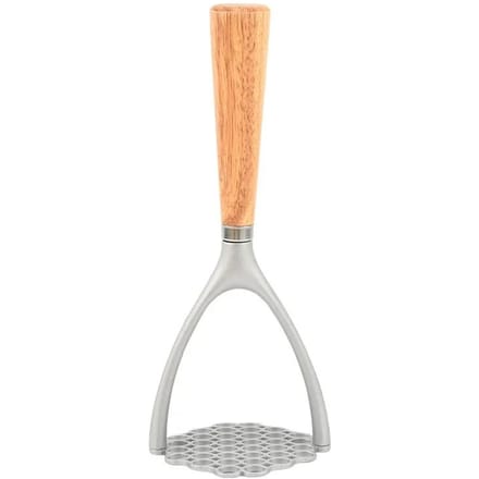 Handmatige aardappelstamper, vlees- en aardappelpers, garde, voedselsnijder, crusher, keukengadgets, multifunctionele knoflookstamper beige