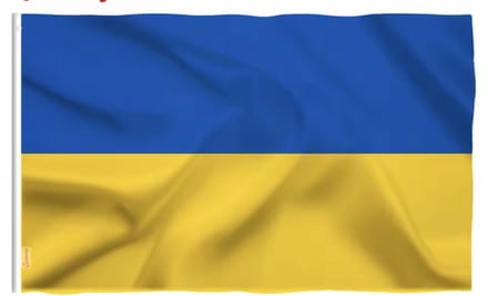 Oekraïnische vlag - Vlag van Oekraïne - 150/90CM - Polyester - Flag - CHPN