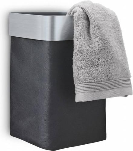 Blomus Wasmand Nexio mat rvs - 15x16 Cm - Zwart
