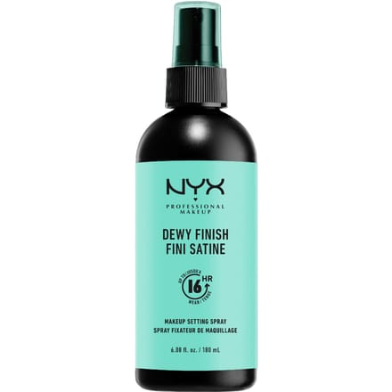 NYX Professional Makeup Fixatiespray - Dewy Finish Langhoudend Maxi Formaat
