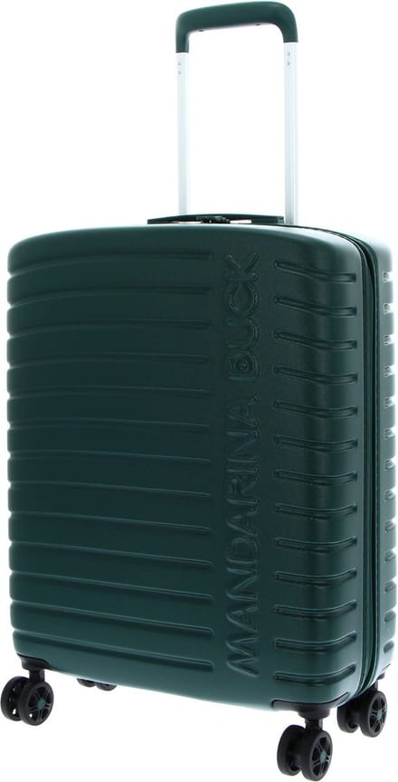 MANDARINA DUCK Flyduck Cabin Trolley Rain Forest Donkergroen 55cm