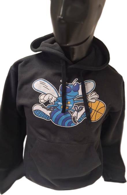 NEW ORLEANS HORNETS- HOOD-BLACK-S
