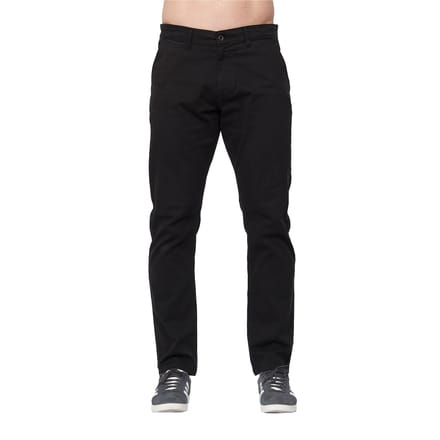 Duck and Cover Heren Moretor Chino (Zwart)