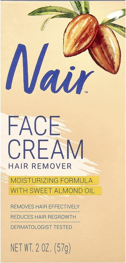 Nair Hair Remover Sensitive Formula Glide On Depilatory Cream