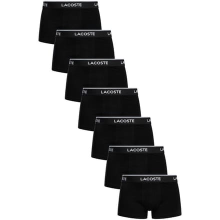 Lacoste Stretchcotton Trunk Boxershorts Heren (7-pack) - Maat S