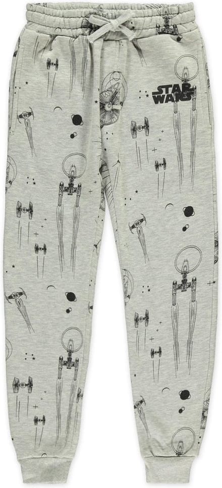 Disney Star Wars - Space Vehicles Kinder joggingbroek - Kids 146 - Grijs