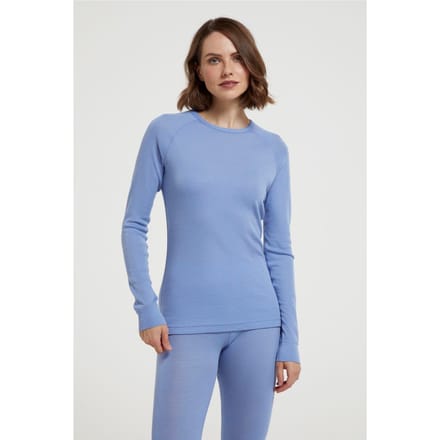Mountain Warehouse Dames/Dames Merino II Thermo Top (Blauw)