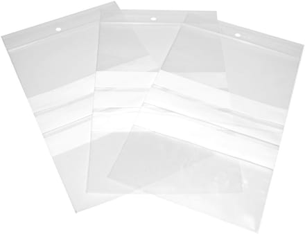 Gripseal met schrijfvlak - transparant - 40 x 60 mm - 1000 stuks