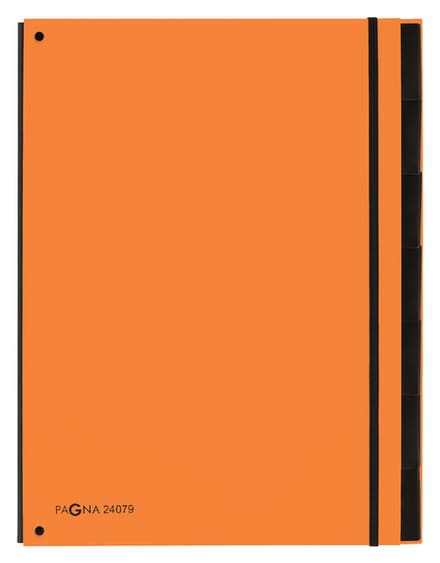 Sorteermap Pagna Trend A4 7 tabs oranje