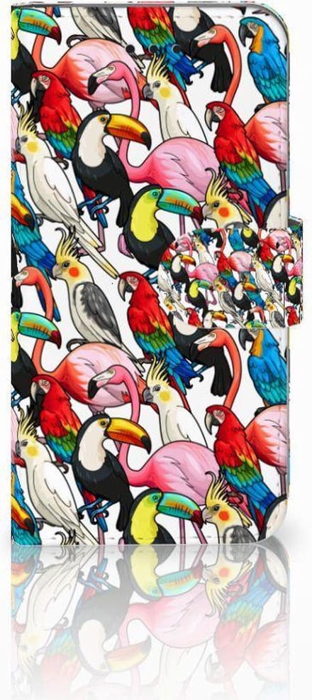 Apple iPhone X | Xs Telefoonhoesje met Pasjes Birds