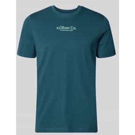 regular fit T-shirt van puur katoen