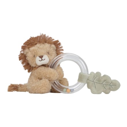 Little Dutch Safari Ringrammelaar Leeuw GRS Babyknuffels