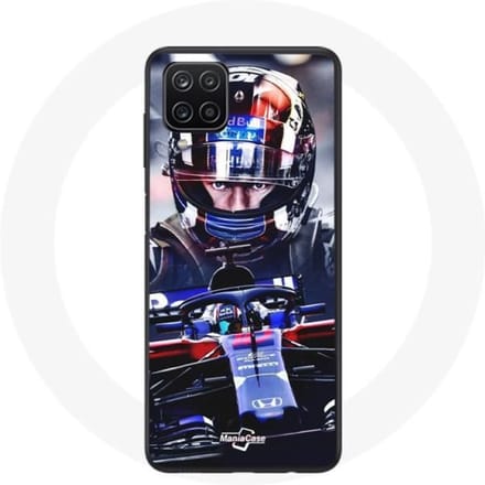 Samsung Galaxy A12 Case Formule 1 Pierre Gasly Franse F1-coureur