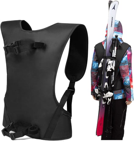 FEROCITY Snowboardhoes 170 cm - Snowboardtas voor boards tot 165 cm - Waterdicht - Met schouderband - Zwart