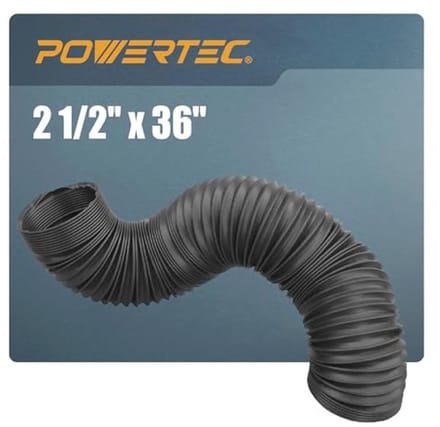 Flexibele stofopvangslang 2-1/2 inch voor effectieve stofafzuiging