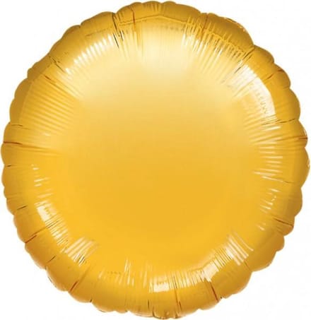 Ballon bassic goud rond