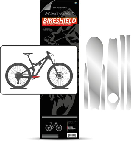 Bikeshield Crank Shield matte - frame bescherming - protectie sticker - fiets