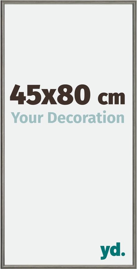 Your Decoration - Fotolijst 45x80 cm - Aluminium - Mercury Structuur - New York