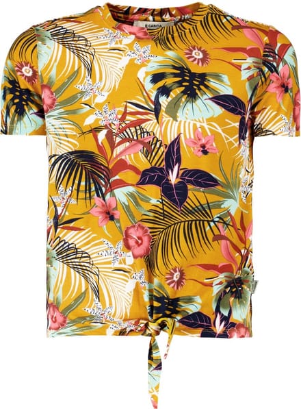 GARCIA Meisjes T-shirt Geel - Maat 140/146