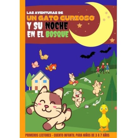 Las Aventuras De Un Gato Curioso Y Su Noche En El Bosque - Hobby Mate