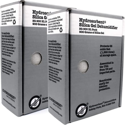 Silicagel Korrels 900g (2-Pack) - Vochtabsorber voor Kast en Opslag
