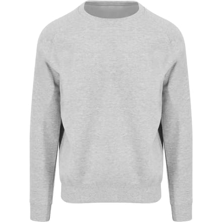 Just Hoods - Graduate Heavyweight Sweat - Heather Grey maat S
