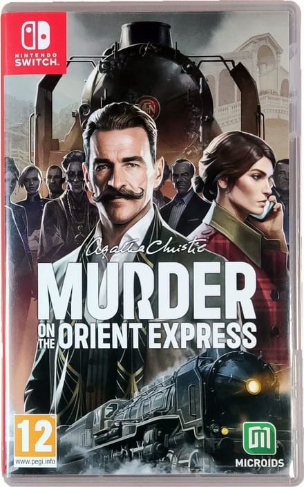 Nintendo Games Switch Agatha Christie-murder On The Orient Express Transparant PAL