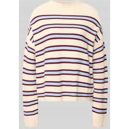 Loose fit pullover van pure katoen model 'MERINAA'