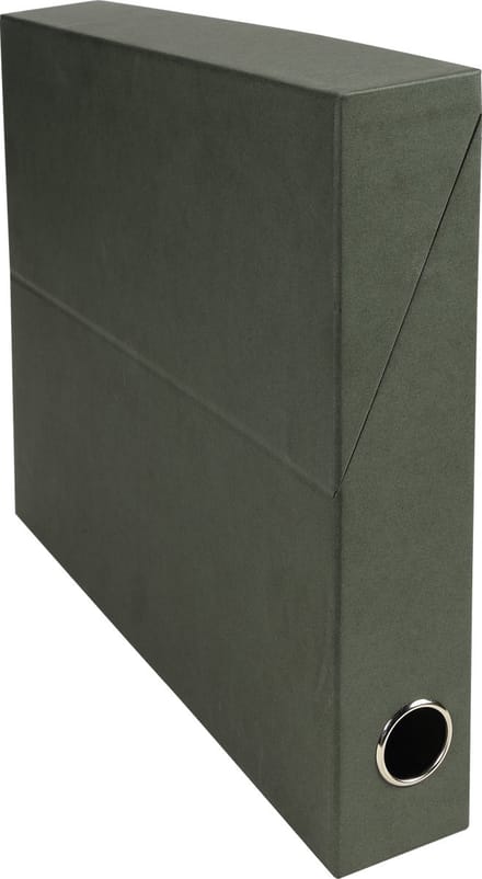 Exacompta 5x Transportdoos Rug 50mm - Donkergroen - 83123E
