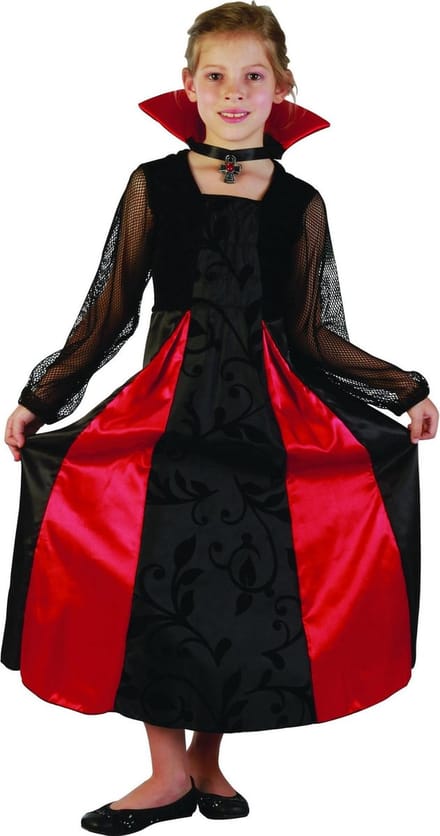 Vampierskostuum voor meisjes - Verkleedkleding - 104/116