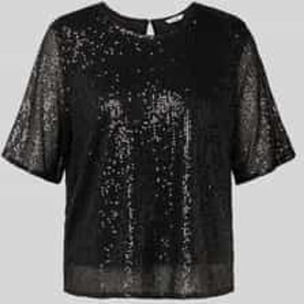 Blouseshirt met pailletten, model 'Emrilla'