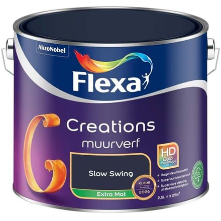 Flexa - Creations Muurverf Extra Mat - Slow Swing - 2,5 L
