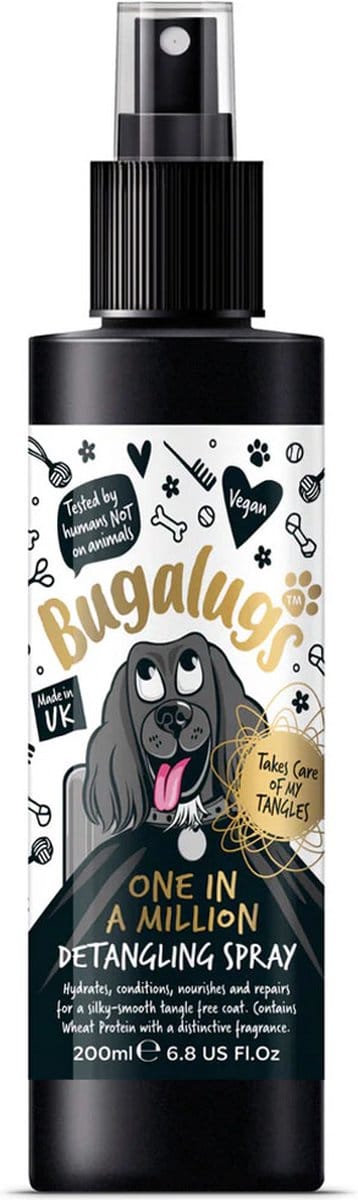 Bugalugs - Anti klit spray hond - Hondenparfum - One in a million hondenparfum - 200ml